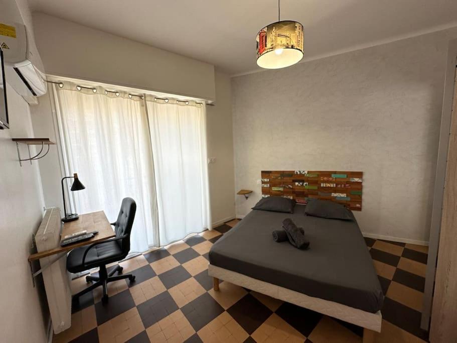 Appartement Avec 4 Chambres Doubles - Proche De La Mer, Des Transports Et De La Promenade Des Anglais Nice Luaran gambar