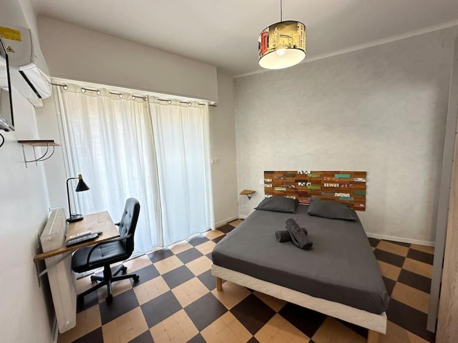 Appartement Avec 4 Chambres Doubles - Proche De La Mer, Des Transports Et De La Promenade Des Anglais Nice Luaran gambar