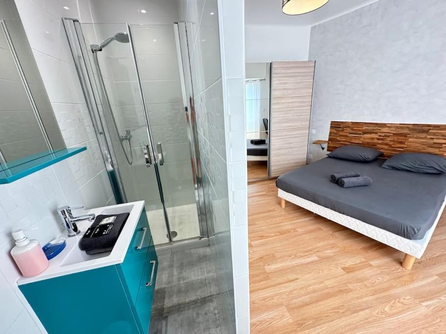 Appartement Avec 4 Chambres Doubles - Proche De La Mer, Des Transports Et De La Promenade Des Anglais Nice Luaran gambar