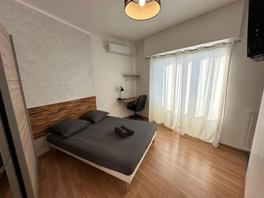 Appartement Avec 4 Chambres Doubles - Proche De La Mer, Des Transports Et De La Promenade Des Anglais Nice Luaran gambar