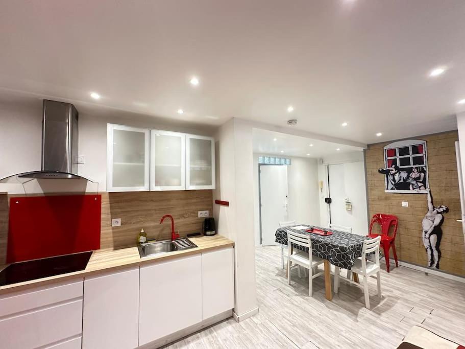 Appartement Avec 4 Chambres Doubles - Proche De La Mer, Des Transports Et De La Promenade Des Anglais Nice Luaran gambar