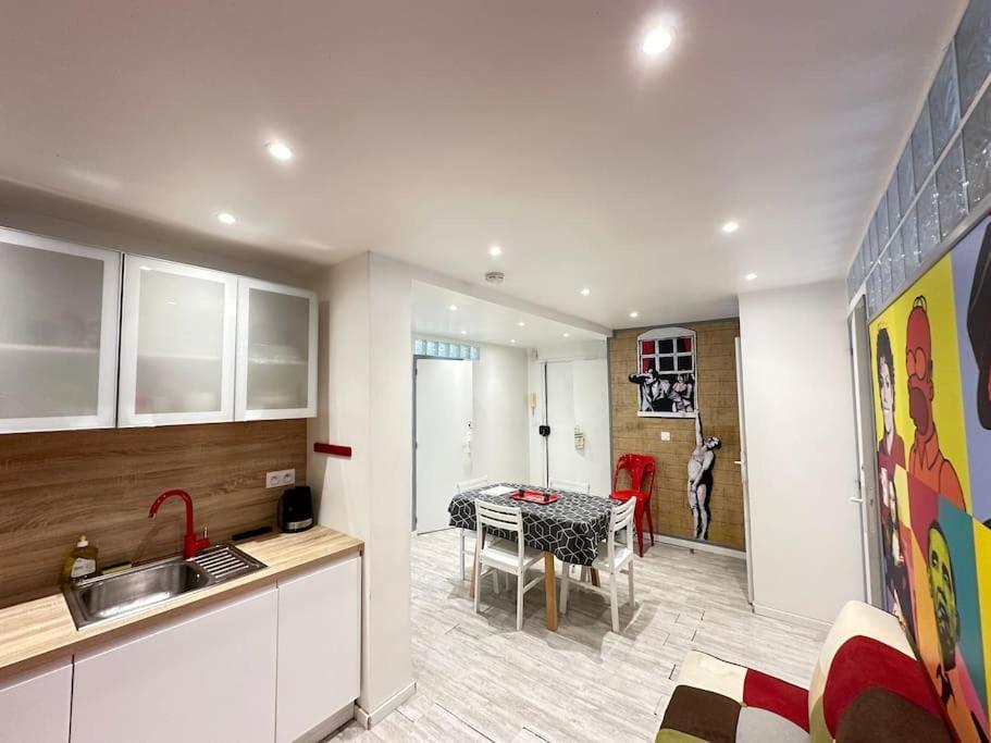 Appartement Avec 4 Chambres Doubles - Proche De La Mer, Des Transports Et De La Promenade Des Anglais Nice Luaran gambar