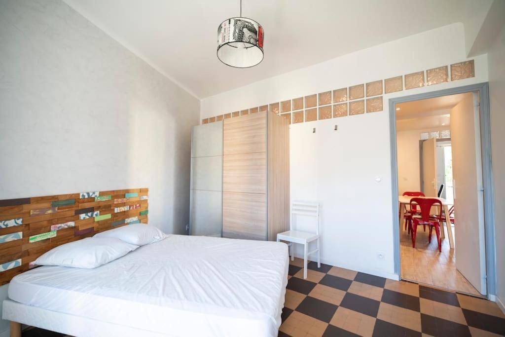 Appartement Avec 4 Chambres Doubles - Proche De La Mer, Des Transports Et De La Promenade Des Anglais Nice Luaran gambar