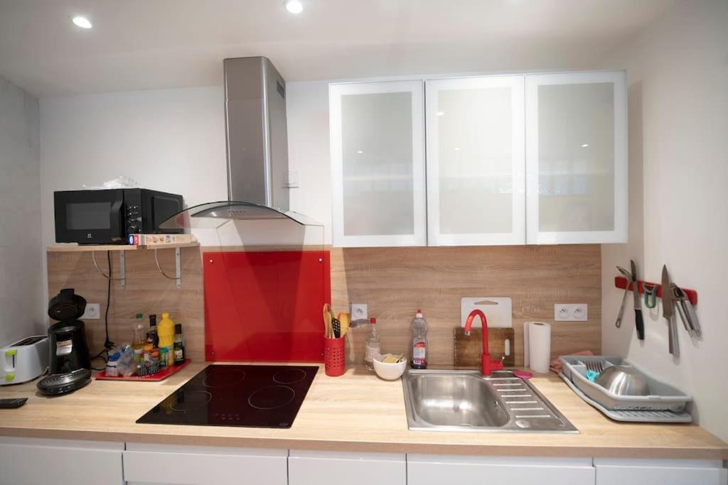 Appartement Avec 4 Chambres Doubles - Proche De La Mer, Des Transports Et De La Promenade Des Anglais Nice Luaran gambar