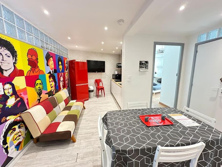 Appartement Avec 4 Chambres Doubles - Proche De La Mer, Des Transports Et De La Promenade Des Anglais Nice Luaran gambar